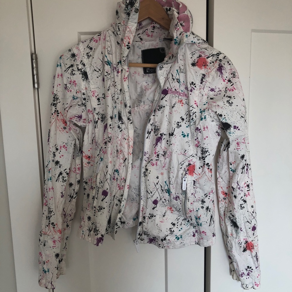 Bench Paint Splatter Coat